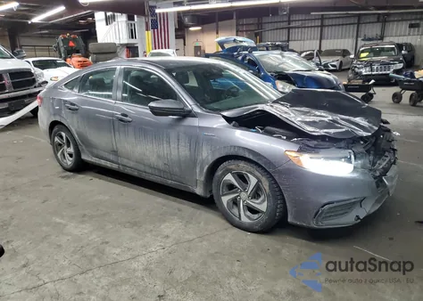 2021 Honda Insight Ex z USA, uszkodzony, nr VIN 19XZE4F5XME010986